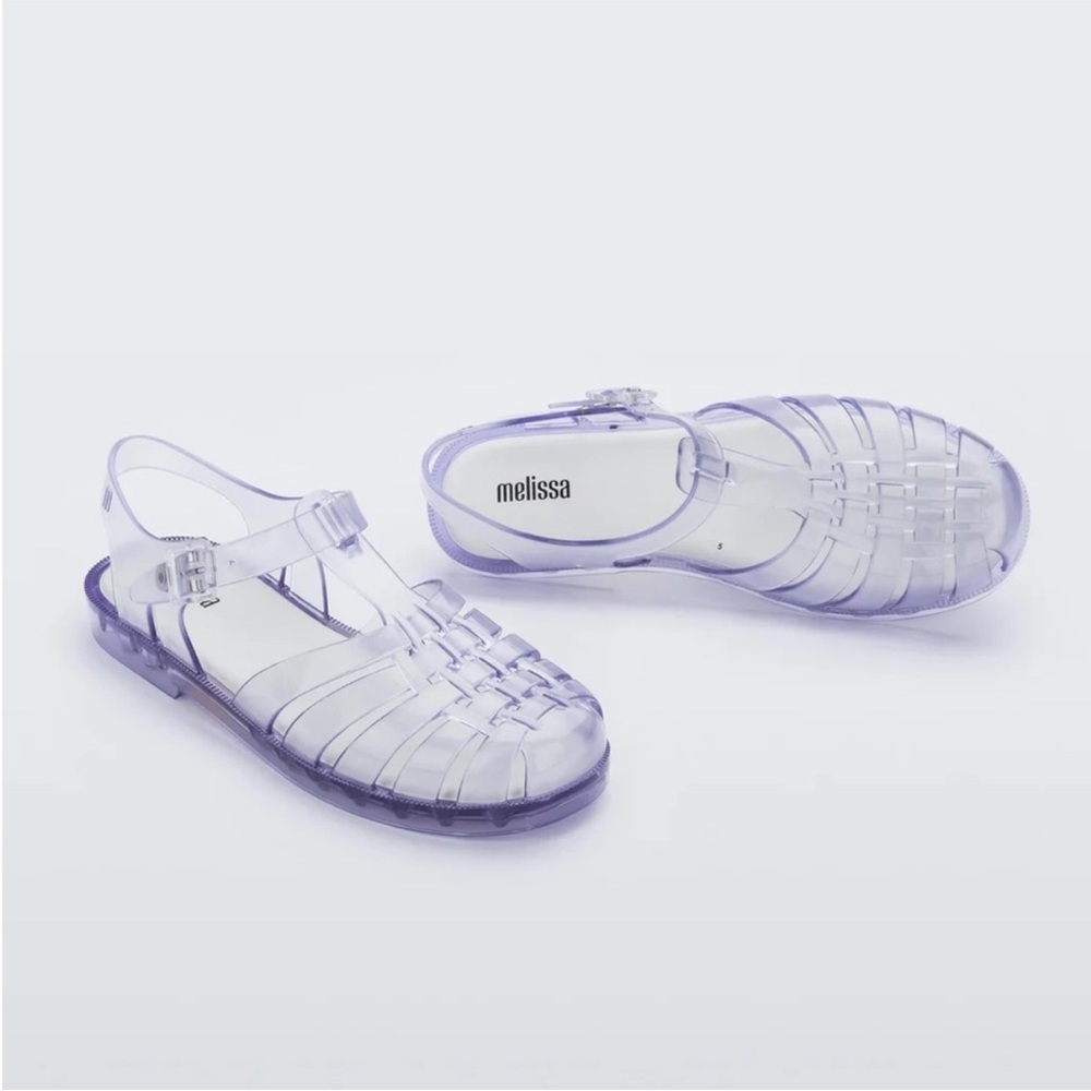 NIB Melissa Possession Clear jelly fisherman size 7
